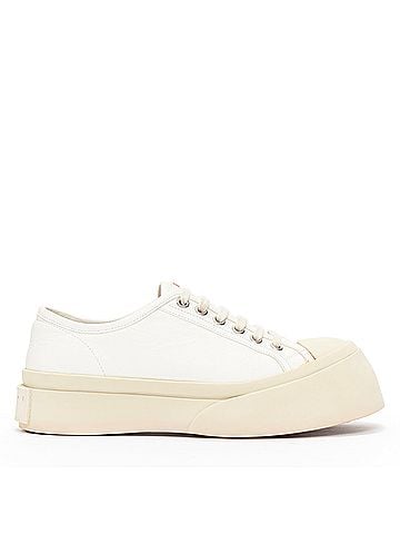 MARNI Marni Pablo White Leather Sneakers (view 2)