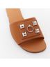Hermès 100% Leather Brown Hermes Leather Flat Sandal Size EU 37 1/2 - photo 6