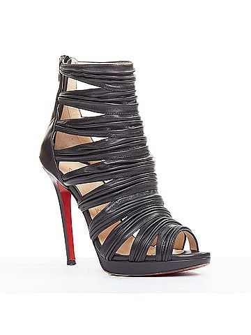 Christian Louboutin Christian Louboutin Strappy Caged Sandals (view 2)