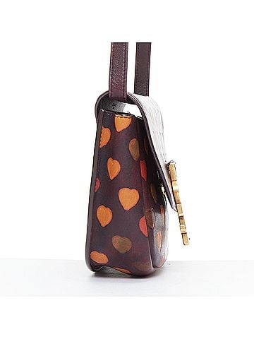 Saint Laurent Saint Laurent Kaia Leather Crossbody Bag (view 2)