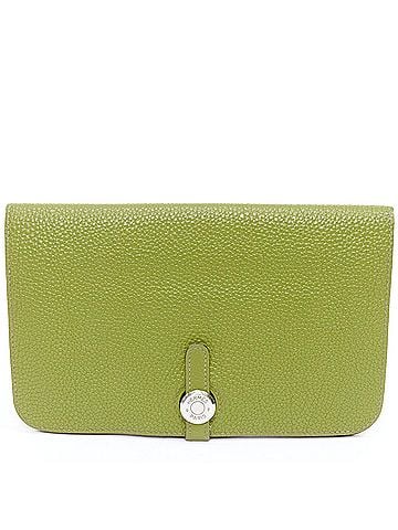 Hermès Hermes Leather Long Wallet (view 1)
