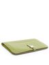 Hermès 100% Leather Green Hermes Leather Long Wallet One size - photo 2