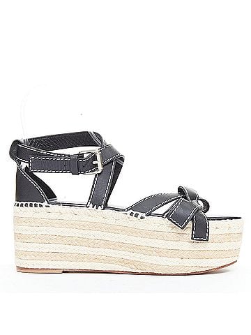 Loewe Loewe Gate Espadrille Wedge Sandal (view 1)