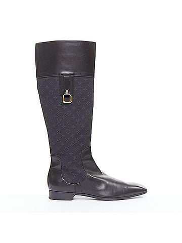 Louis Vuitton Louis Vuitton Monogram Canvas Riding Boots (view 1)