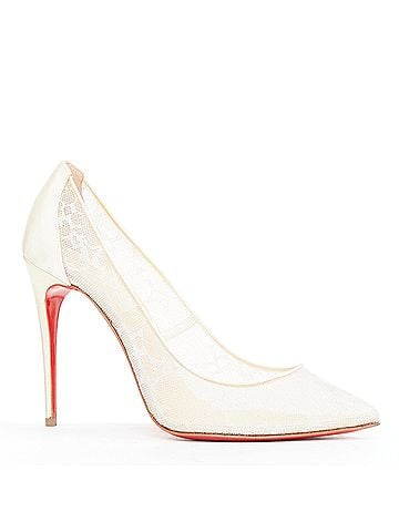 Christian Louboutin Christian Louboutin Satin Heels (view 1)