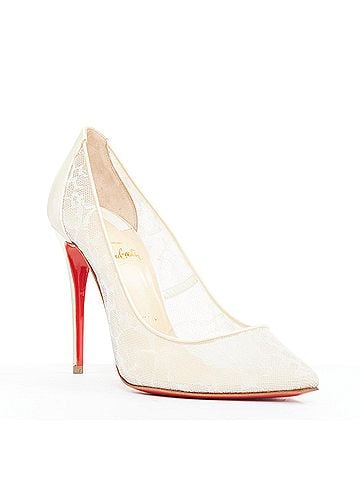Christian Louboutin Christian Louboutin Satin Heels (view 2)