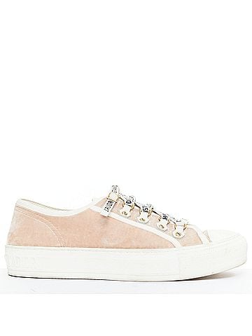 Christian Dior Christian Dior WalknDior Velvet Sneakers (view 2)