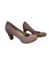Ecco 100% Suede Brown Tan Heels Size EU 39 - photo 2