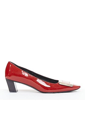 Roger Vivier Roger Vivier Patent Leather Buckle Pumps (view 1)