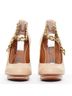 Lanvin 100% Leather Brown Lanvin 2010 Leather Platform Pumps Size EU 36 1/2 - photo 3