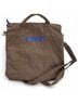 Armani Exchange 100% Cotton 100% Nylon Brown Leather Tote One size - photo 3