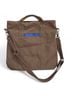 Armani Exchange 100% Cotton 100% Nylon Brown Leather Tote One size - photo 4