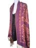 Pashmina 100% Pashmina Floral Paisley Purple Multi Color Wrap One size - photo 5