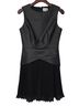 Milly 100% Polyurethane 100% Polyester 100% Polyester 100% Polyurethane 100% Polyester Solid Black Cocktail Dress Size 2 - photo 1