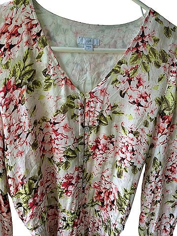 J.Jill Pebble Hydrangea Casual Dress (view 2)