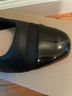 Clarks 100% Faux Leather Black Flats Size 8 1/2 - photo 6