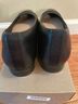 Clarks 100% Faux Leather Black Flats Size 8 1/2 - photo 8