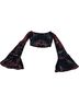 Raga Floral Black Red Long Sleeve Blouse Size S - photo 1