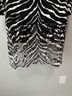 Chico's 60% Cotton 40% Rayon 100% Polyester Zebra Print Black White Cardigan Size S - photo 3