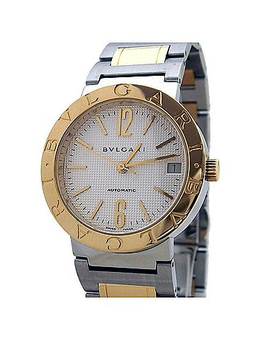 Bvlgari Bvlgari 18K Yellow Gold x Stainless Steel Combination BB33SG Men's Watch (view 2)