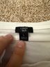 J.Crew White Short Sleeve T-Shirt Size L - photo 3