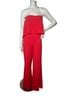 Amanda Uprichard 100% Polyester Solid Red Jumpsuit Size P (petite) - photo 1