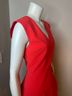 Alice + Olivia 100% Polyester Solid Red Cocktail Dress Size 4 - photo 6