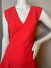 Alice + Olivia 100% Polyester Solid Red Cocktail Dress Size 4 - photo 4