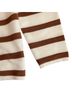 T Tahari Stripes White Brown Pullover Sweater Size XL - photo 5