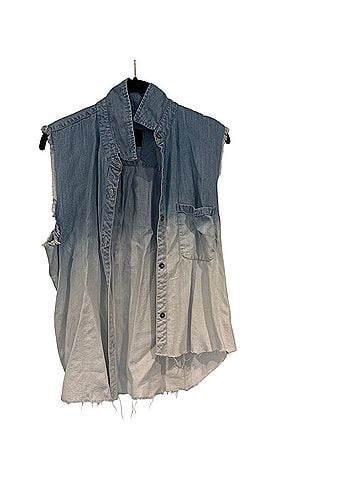 Rails Sleeveless Button-Down Shirt (view 1)