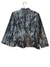 Lafayette 148 New York 100% Polyester Animal Print Gray Blazer Size 12 - photo 2