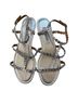 Aquazzura Silver Sandals Size EU 38 - photo 1