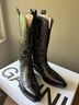 Ganni Solid Black Yellow Boots Size EU 39 - photo 4