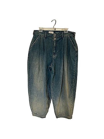 Pilcro by Anthropologie Pilcro Pleated High Rise Balloon Leg Jeans Jeans (view 1)