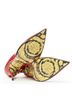 Versace 100% Other Black Versace Hibiscus Barocco Stud Pump Size EU 38 - photo 10