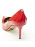 Versace 100% Other Black Versace Hibiscus Barocco Stud Pump Size EU 38 - photo 7