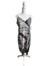 Guess Stripes Black White Cocktail Dress Size M - photo 2
