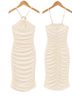 Likely Solid Ivory Cocktail Dress Size 6 - photo 2