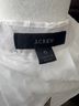 J.Crew 53% Polyester 47% Cotton 100% Polyester White Formal Skirt Size 6 - photo 5