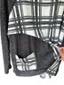 Joseph Ribkoff 100% Polyester 23% Rayon 6% Spandex Plaid Black White Gray Long Sleeve Blouse Size 14 - photo 4