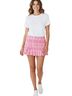 Vineyard Vines Plaid Pink White Skort Size XL - photo 1