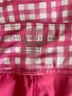 Vineyard Vines Plaid Pink White Skort Size XL - photo 3