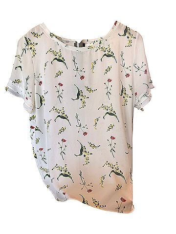Ann Taylor Factory Short Sleeve Blouse (view 1)