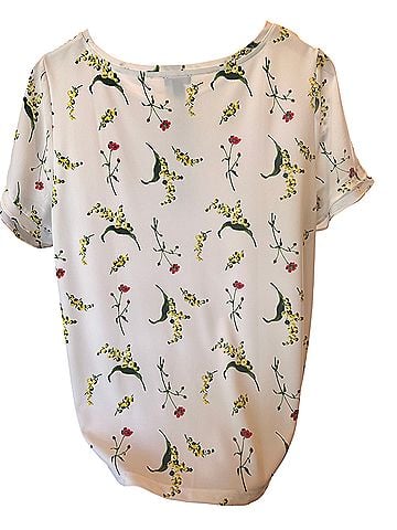 Ann Taylor Factory Short Sleeve Blouse (view 2)