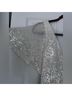 BHLDN Silver White Cocktail Dress Size 4 - photo 10