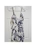 Gottex Floral Blue White One Piece Swimsuit Size 10 - photo 10
