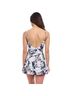Gottex Floral Blue White One Piece Swimsuit Size 10 - photo 2