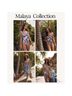 Gottex Floral Blue White One Piece Swimsuit Size 10 - photo 4