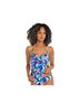La Blanca Print Multi Color Two Piece Swimsuit Size 10 - photo 3