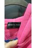 White Fox Pink Pullover Hoodie Size M - photo 3